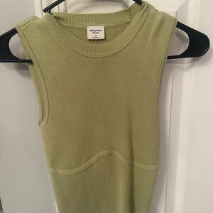 Abercrombie & Fitch Green Sweater Tank
